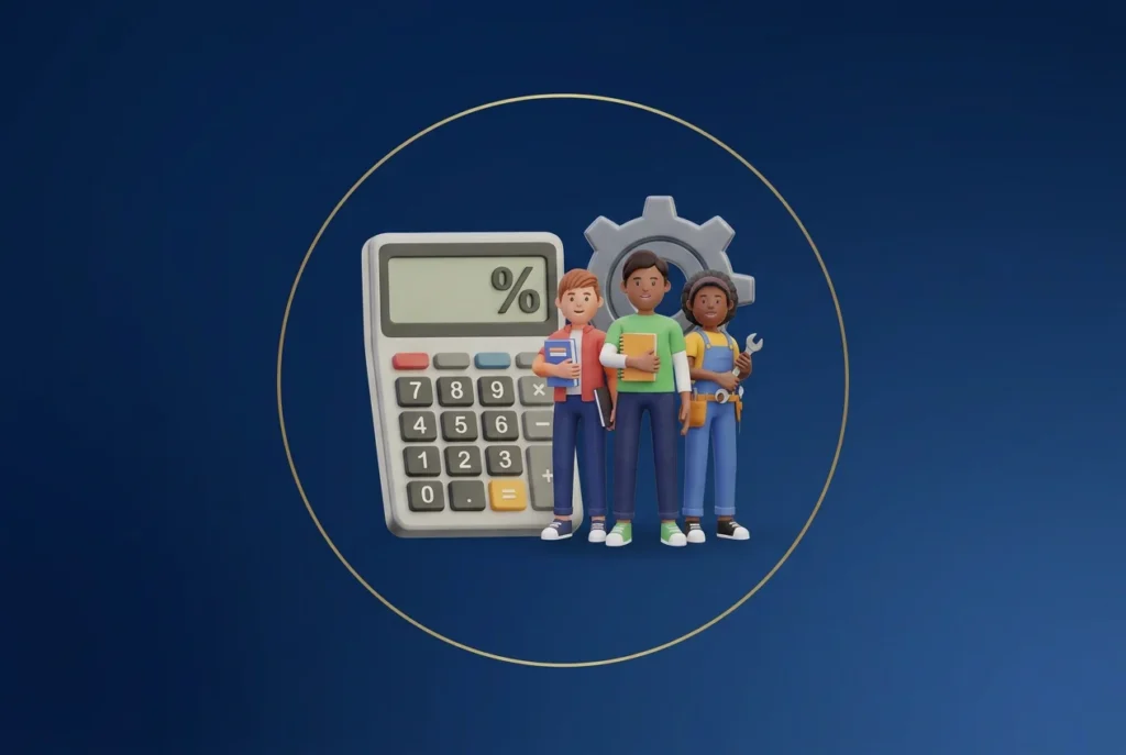 Calculadora de cota de aprendiz para empresas conforme a Lei da Aprendizagem