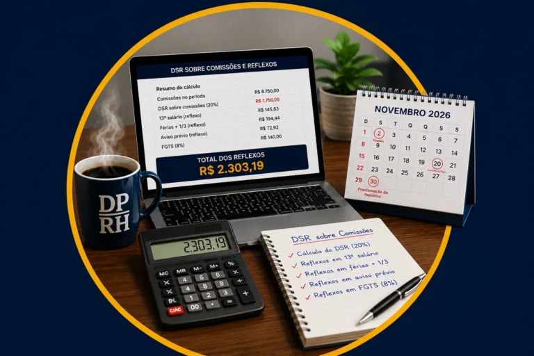 DSR sobre Comissões