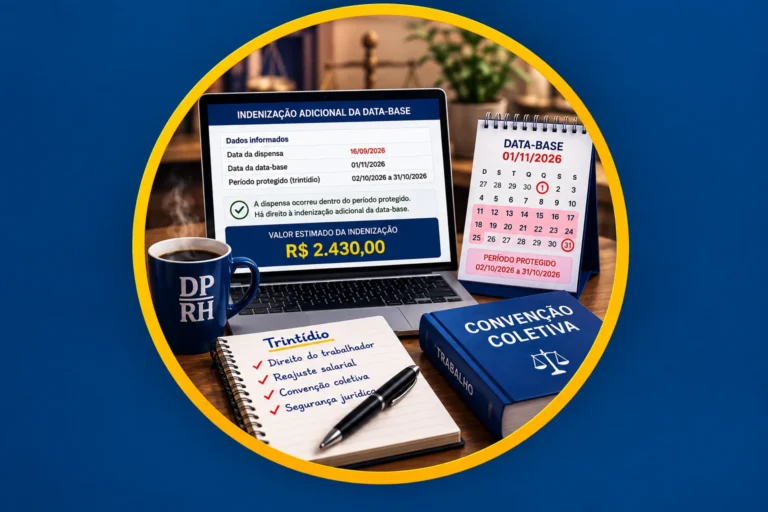 Calculadora da Indenização Indenização da Data-Base (Trintídio)