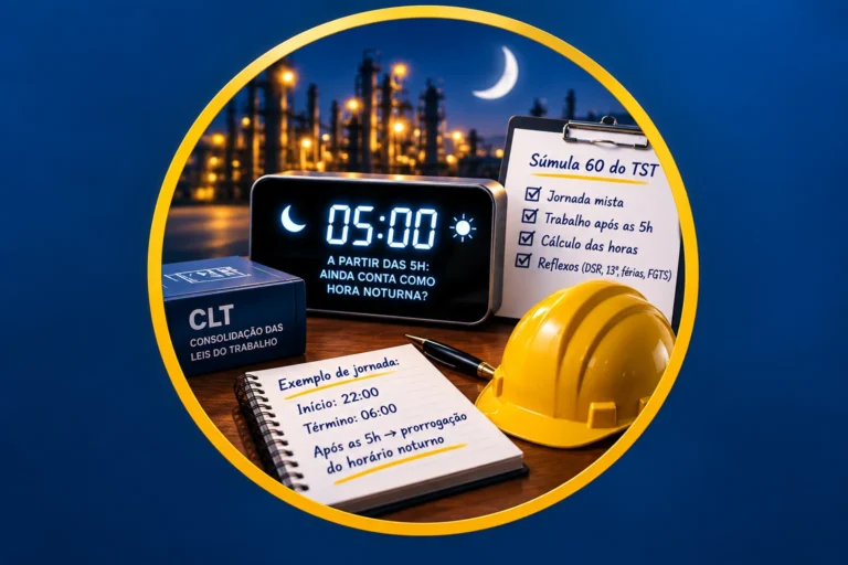 Como Calcular a Prorrogação do Horário Noturno
